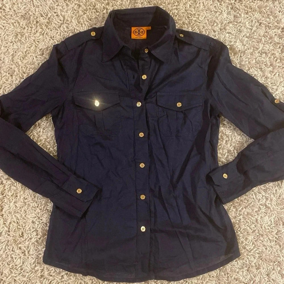 Tory Burch shirt size 4 - Picture 1 of 6
